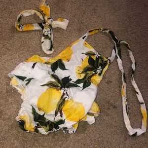 Lemon Romper